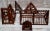Wood Vintage Architectural Models, 1920s, Set of 4 For Sale - Image 7 of 14
