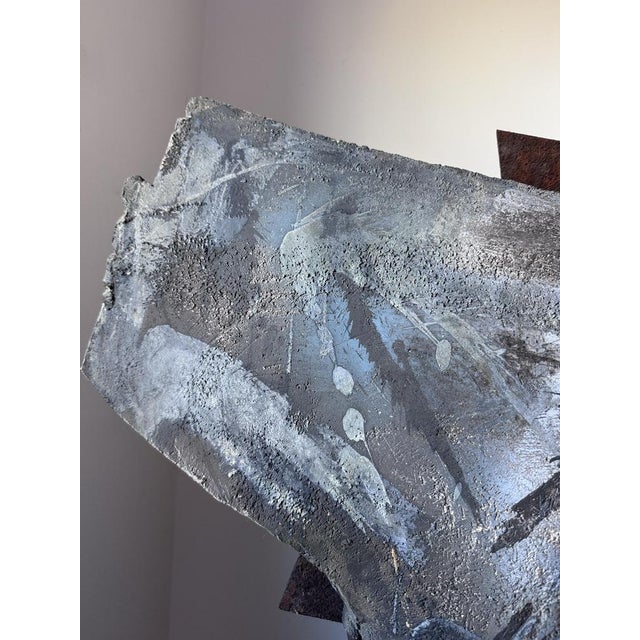 Patrick Rollet, Large Abstract Sandstone Sculpture, 100cm For Sale - Image 9 of 13