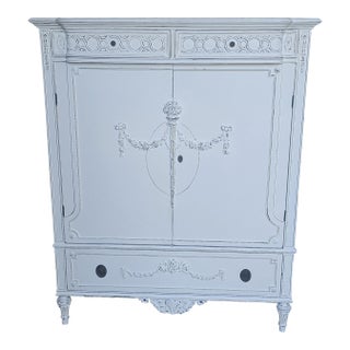 Antique, French Chest of Drawers, Tall Dresser, Circa 1920s For Sale
