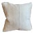 Boho Pillow in Pale Cream & White For Sale