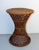French Wicker Diabolo Stool in Wicker, 1970 For Sale - Image 3 of 10