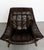 Set of Bamboo and Leather Lounge Chair and Ottoman, 1970s For Sale - Image 16 of 18