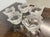 Transparent Hoya, Japan Crystal Frosted Dessert Cups in Box, Set of Five For Sale - Image 8 of 12