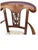 1960s Italian Style Provincial Dining Chairs Set of 8 For Sale - Image 5 of 5