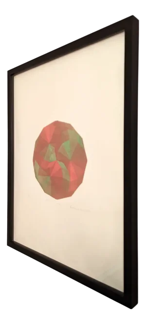 Berenice Benjelloun, Rotation of Three, 1972, Print, Framed