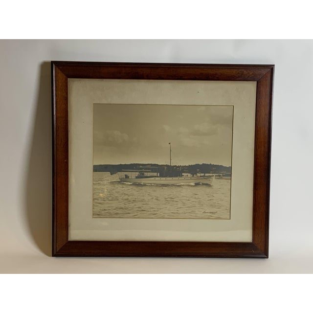 Photo of a Yacht by Edwin Levick NY For Sale - Image 4 of 11
