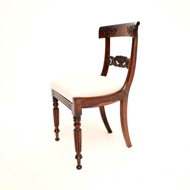 Antique Regency Dining Chairs, 1820s, Set of 4 For Sale - Image 9 of 13
