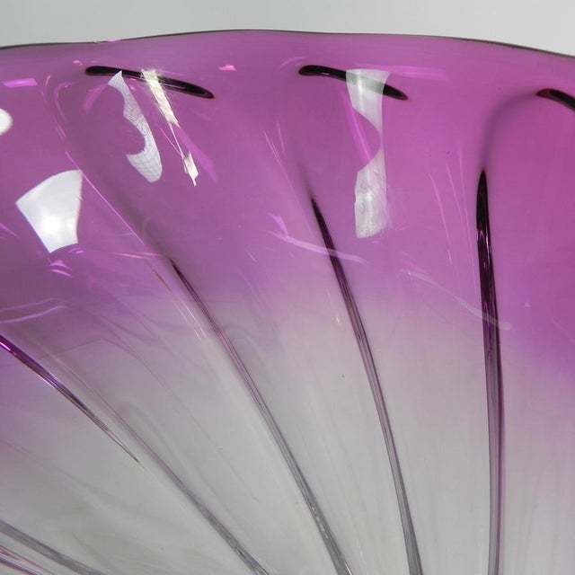 Torsade Vase from Val Saint Lambert, 1950s For Sale - Image 10 of 13