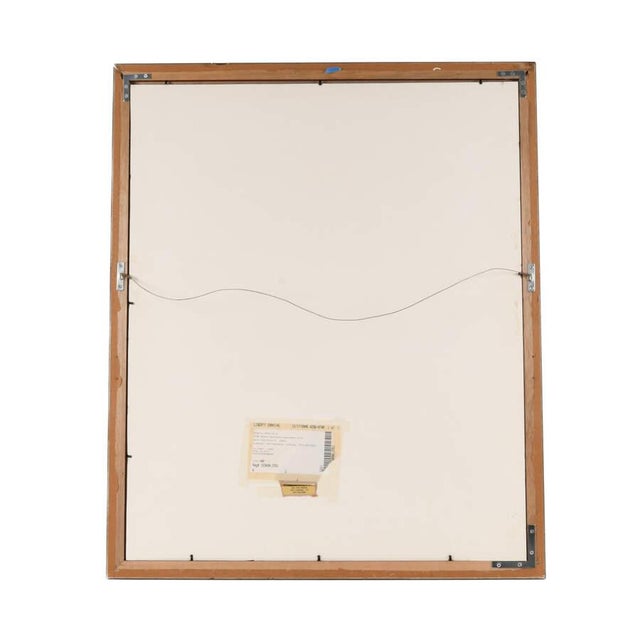 Late 20th Century Framed Signed Seriolithograph of Linda Le Kinff's "Robe Du Soir" For Sale - Image 5 of 13