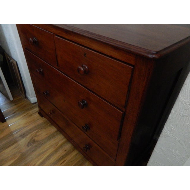 Victorian Mahogany Chest of Drawers For Sale - Image 4 of 18
