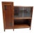 Art Deco Oak Display Cabinet, 1920s For Sale