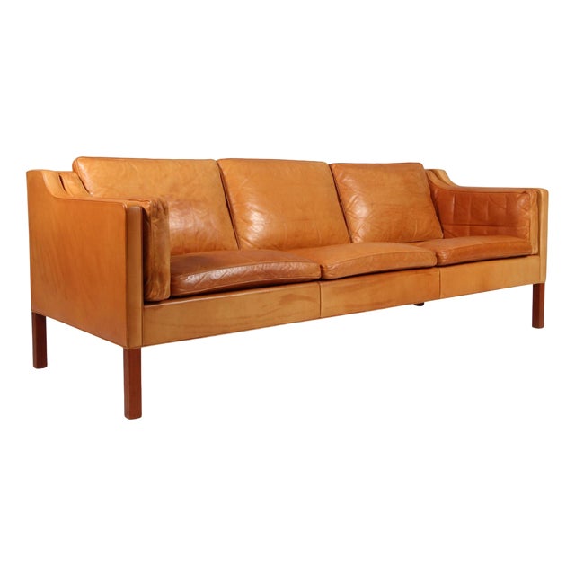 Model 2213 3-Seater Sofa attributed to Børge Mogensen for Fredericia For Sale
