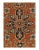 Antique Heriz Serapi Rug, Country of Origin: Persia, — The brilliant red field bears a central Ray of Life and many highly...