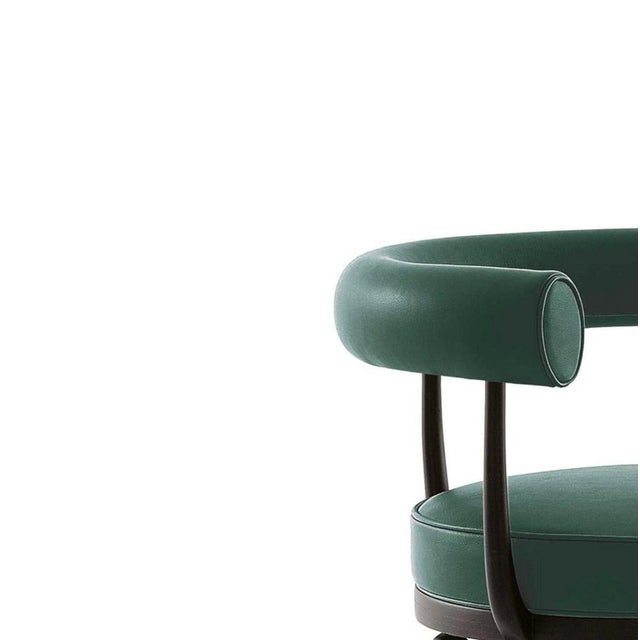 Black Indochine Chair by Charlotte Perriand for Cassina For Sale - Image 8 of 13