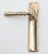 Pair of Traditional Polished Brass Dummy Door Pulls For Sale - Image 4 of 6
