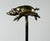 French Antique French Silver Plate Pig Skewer: Figural Food Hatelet Skewer For Sale - Image 3 of 10