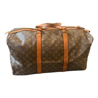 A 2000s Louis Vuitton Monogram Coated Canvas Boston Sac Souple 55 For Sale