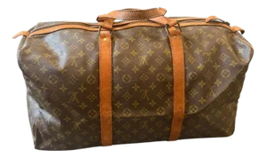 A 2000s Louis Vuitton Monogram Coated Canvas Boston Sac Souple 55