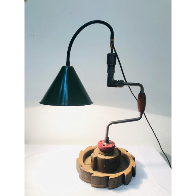 Vintage Handmade Table Lamp, 1960s, in Good conditions. Designed 1960 to 1969 European Plug (up to 250V).The wiring of...