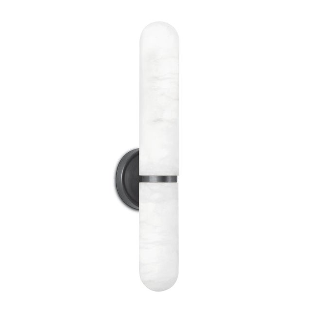 Infuse modern elegance into your home with the Salon Sconce. This deco-inspired fixture features rounded globes made of...