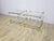 Hollywood Regency Tables in Glass by P. Vandel, Paris, 1970s, Set of 2 For Sale - Image 6 of 18