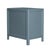 Capri End Table in Regatta Blue For Sale In West Palm - Image 6 of 8