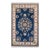 Pasargad Home Tabriz Blue Art Silk Area Rug, 5' 0'' X 8' 0'' For Sale