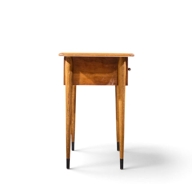 Lane Furniture Lane Acclaim Mid Century Walnut Console Table For Sale - Image 4 of 9