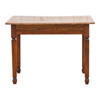 Antique French Walnut Writing Table For Sale