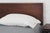 Minimalist Platform Bed- Queen in Walnut For Sale - Image 4 of 4