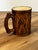 Vintage Mid-Century Modern Walt Disney World Faux Wood Ceramic Souvenir Mug For Sale - Image 4 of 10