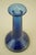 Blue Murano Glass Cruet Vase, Italy, 1940s For Sale - Image 8 of 18