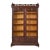 Herter Brothers Style Antique Eastlake Victorian Carved Walnut Bookcase Cabinet, Circa 1880s For Sale