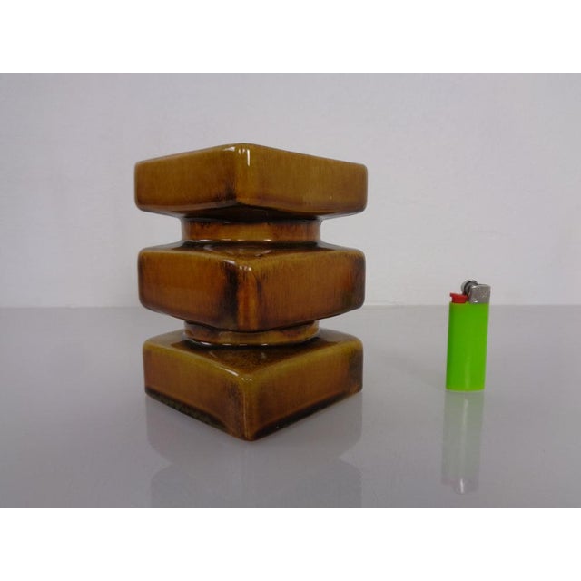 Ceramic vase by Carl Zalloni for Steuler Keramik. Marked 5101 on the underside. This piece has an attribution mark, I am...