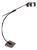 Vintage Arc Floor Lamp with Chromed Metal Arm, 1970 For Sale