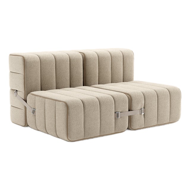 Curt Modular Set Flexible Two-Seater Sofa by Ambivalenz, Set of 4 For Sale