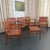Auburn Mid-Century Modern Woven Leather Mahogany Dining Armchairs For Sale - Image 8 of 11