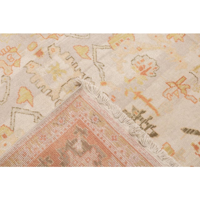 Turkish Oushak Rug 8'0" X 10'0" For Sale - Image 9 of 11