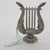 1980s Vintage Italian Silver 800 Lyra Instrument Miniature, Padua, 1980s For Sale - Image 5 of 11