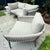 Brown Jordan H Loveseat & Chair Set Great looking set that creates an intimate conversation area for your outdoor space....