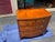 Beautiful Satinwood bow front two over two drawer chest on tall French feet . Very decorative quilted Satinwood and string...