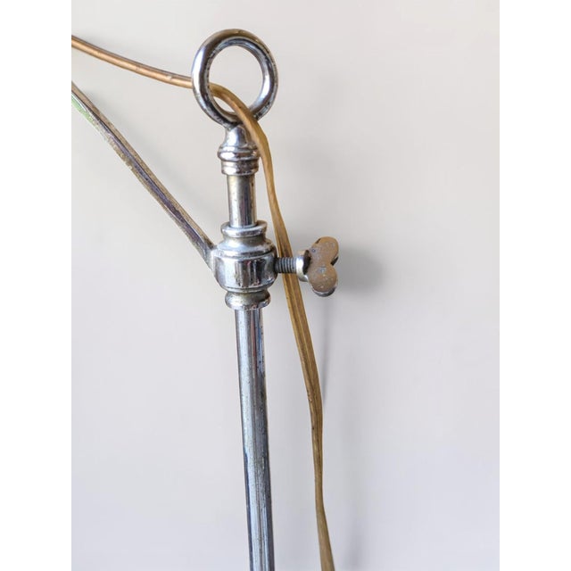 Vintage Art Deco Lamp in Cast Iron and Bakelite, 1920 For Sale - Image 12 of 15
