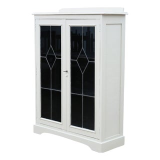 Antique Painted Display Cabinet, 1925 For Sale