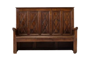 18th Century Spanish Pine Rustic Bench