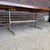 Mid 20th Century Scandinavian Modern Rosewood and Walnut Extension Dining Table With Chrome Base For Sale - Image 5 of 12
