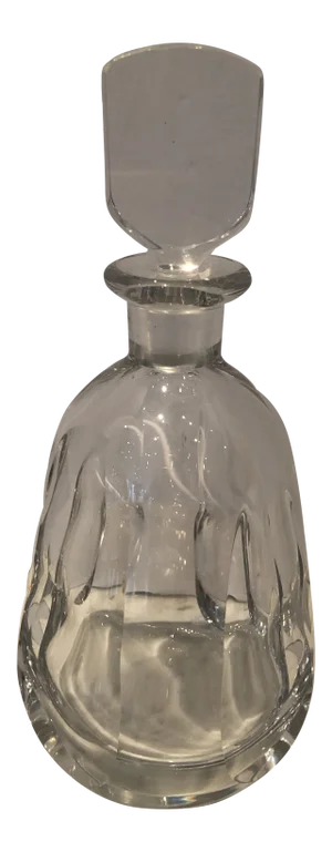 1980s Orrefors Crystal Decanter