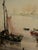 1980s Jorge Aguilar-Agon, Seascape, 1982, Oil Painting on Canvas, Framed For Sale - Image 5 of 16