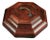 Huali Rosewood Octagonal Box With Handle For Sale