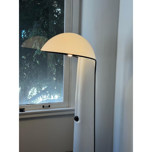 Metal 1970s Space Age Alba Floor Lamp for Harvey Guzzini For Sale - Image 7 of 7