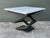Metal Vintage Contemporary “Fleur De Fer” Steel Dining Table Pedestal After Roche Bobois For Sale - Image 7 of 12